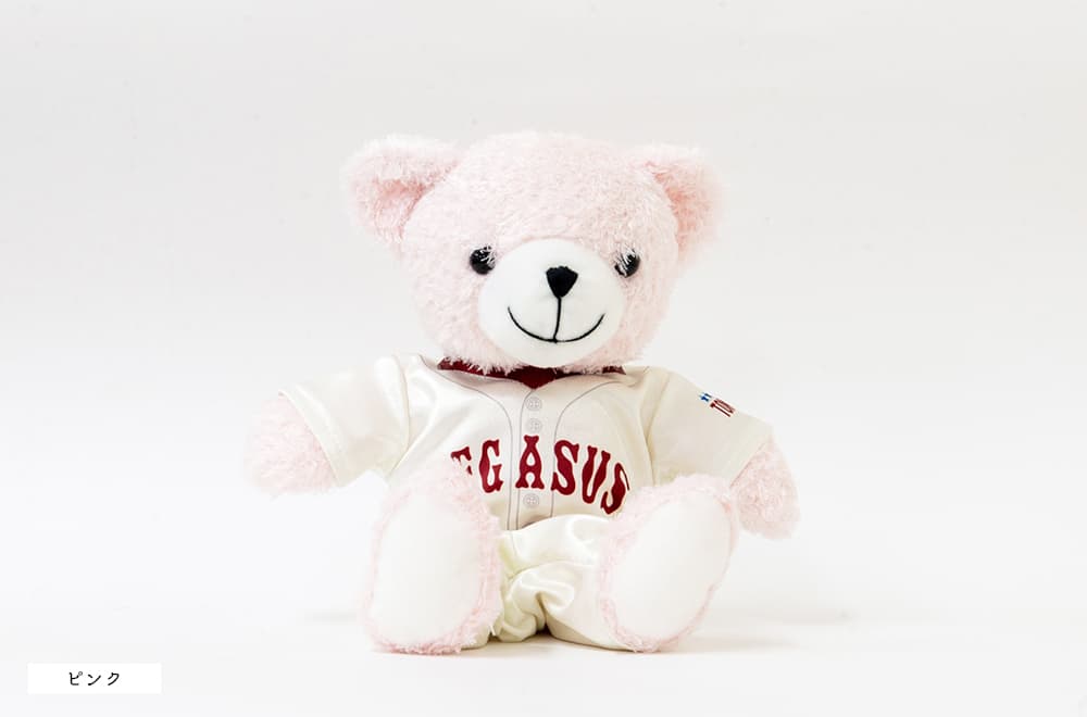 野球ユニフォームを着たベア